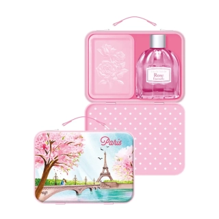 Esprit Provence - Darčeková súprava Paris s toaletnou vodou, 2 ks, Ruža